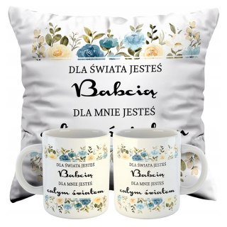 Zestaw poduszka + kubek na Dzień Babci