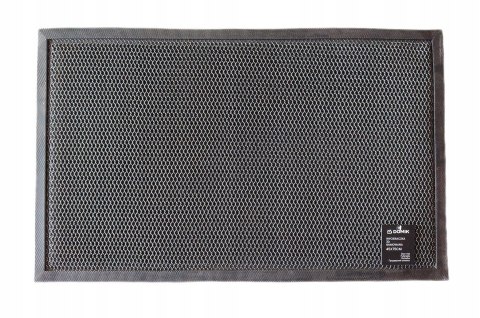 Wycieraczka pod drzwi 3D zewnętrzna gumowa PVC 45 x 75 cm