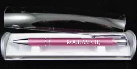 Długopis w etui " Kocham Cię "