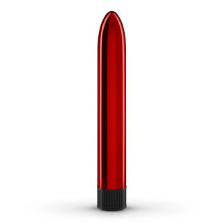 Crushious Classic Vibe Red - Smukły Model Wibracyjny 17,5 cm