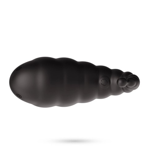Crushious Cocoon Czarny - Wibrujący System Intymny z Pilotem USB