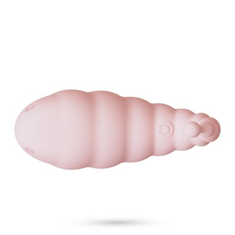 Crushious Cocoon Rożowy - Model Wibrujący z Pilotem Bezprzewodowym USB