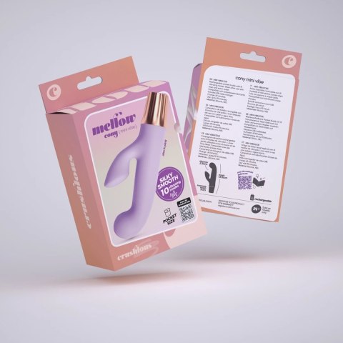 Crushious Mellow Cony Mini Rabbit Wibrator Lawendowy 10 Trybow