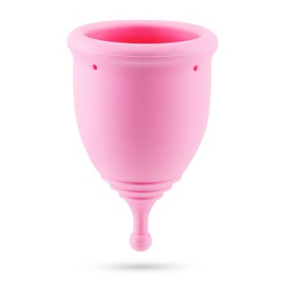 Minerva XS - Kubeczek Menstruacyjny Silikonowy z Etui, Rożowy
