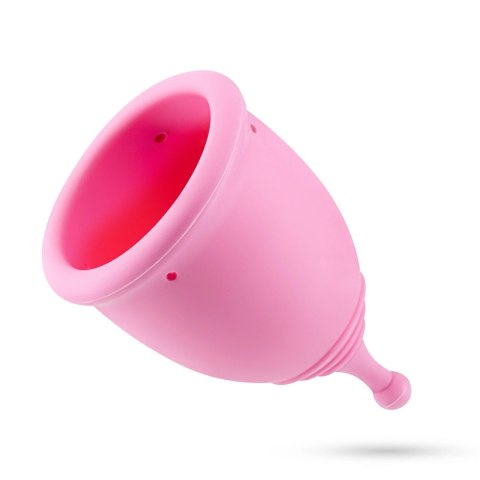 Minerva XS - Kubeczek Menstruacyjny Silikonowy z Etui, Rożowy