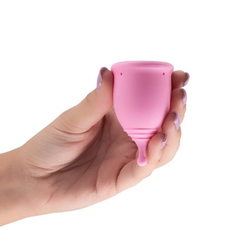Minerva XS - Kubeczek Menstruacyjny Silikonowy z Etui, Rożowy