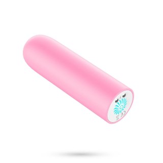 Quackers Wibrująca Kulka USB, 10 Trybow, Wodoodporna, Rożowa 8,6cm