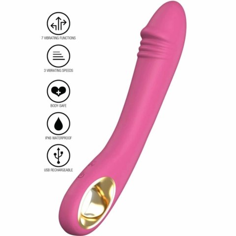 ToyJoy Maia Designer Edition - Wibrator punktowy G, silikonowy, 21 cm