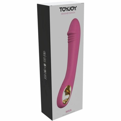 ToyJoy Maia Designer Edition - Wibrator punktowy G, silikonowy, 21 cm