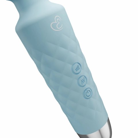EasyToys Wand Collection Mini Masażer USB 18 trybow Niebieski