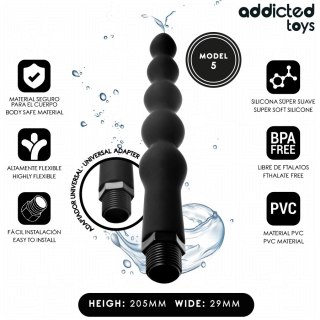 Addicted Toys Model 5 - System higieny intymnej z uniwersalnym adapterem