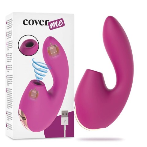 COVERME Fale Stymulujące - Wibrujący System Punktu G i Stref Ciała USB IPX6
