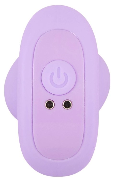 Cuties Fioletowy Wibrujący Korek Anatomiczny 7 Trybow 8 cm