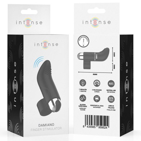 Intense Damiano naparstek wibrujący 7 trybow USB silikonowy