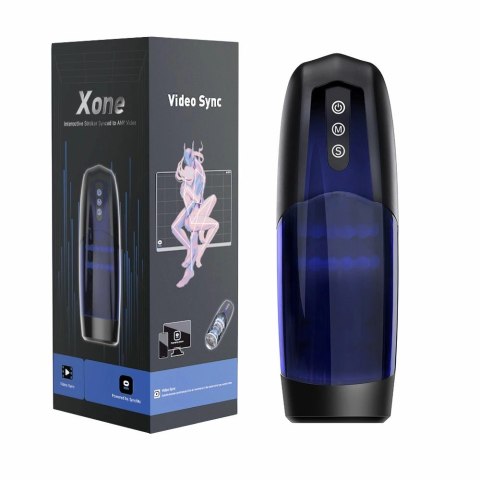 Magic Motion Xone Czarny - Maszyna intymna z aplikacją i 10 trybami