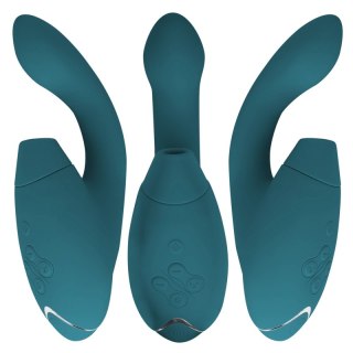 Womanizer Duo 2 Niebieski Benzyna - Podwojny stymulator z technologią powietrzną