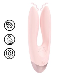 Loveline Amour Paris Dual Motor System Rożowy Silikonowy