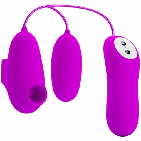 Pretty Love PulseWave Violet - Model z 12 trybami wibracji i fal ssących