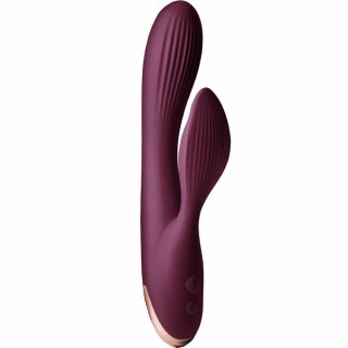 Climaximum Lyanna Rabbit - silikonowy model intymny z podwojnym systemem wibracji