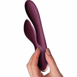 Climaximum Lyanna Rabbit - silikonowy model intymny z podwojnym systemem wibracji
