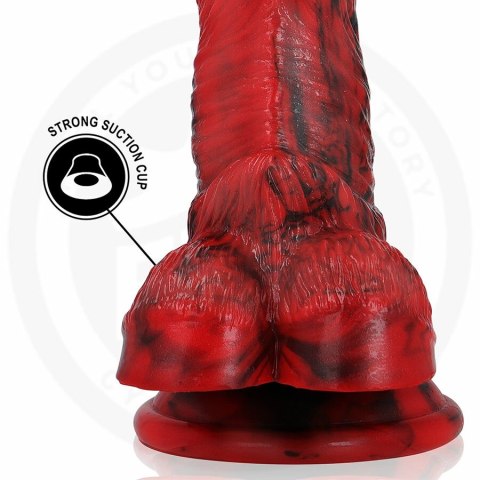 EPIC Cybersilicock Vulcanus Night Dragon - model silikonowy, 19,5 cm