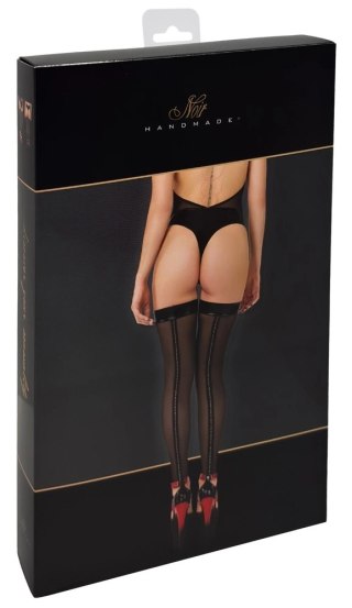 Noir Handmade Połyskujące Podkolanowki Powerwetlook L Czarne