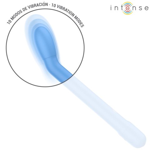 Intense Fun G-Spot Vibe Blue - 10 trybow, ergonomiczny, 19 cm