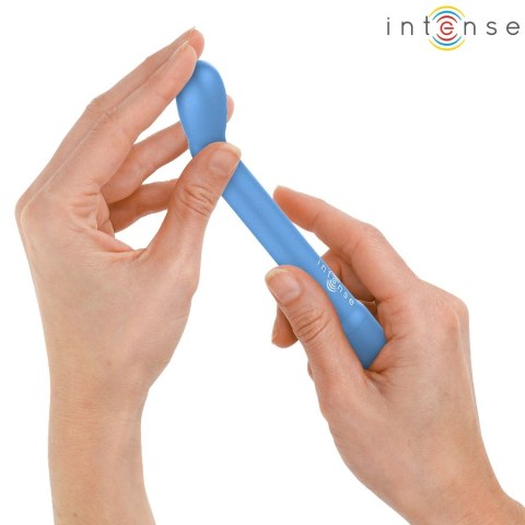 Intense Fun G-Spot Vibe Blue - 10 trybow, ergonomiczny, 19 cm