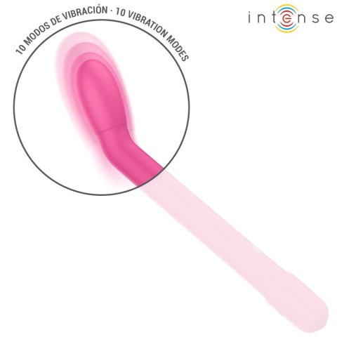 Intense Fun G-Spot Vibe Model Rożowy USB 19 cm 10 Trybow