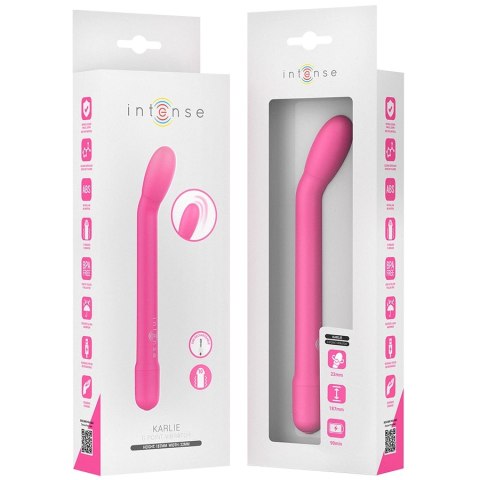 Intense Fun G-Spot Vibe Model Rożowy USB 19 cm 10 Trybow