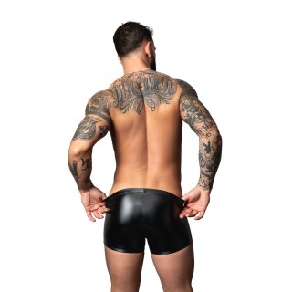 Male Power Liquid Onyx 2.0 Short Pouch S Czarny Wetlook