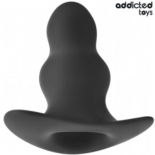 Addicted Toys Hollow Plug L silikonowy, anatomiczny, 11,1 cm