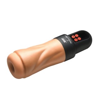 Mega Suck Advanced - system ssąco-wibrujący, 5 trybow, USB, czarny