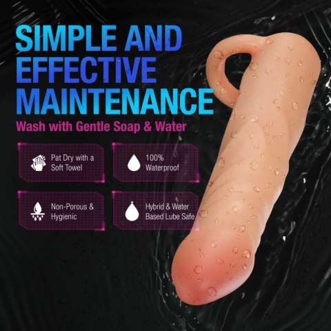 Blush Performance Plus Fortitude - przedłużacz silikonowy 6,3 cm z systemem mocowania
