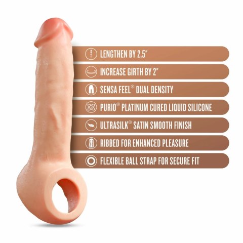 Blush Performance Plus Thrive Xtender silikonowy 6,3 cm z systemem dopasowania