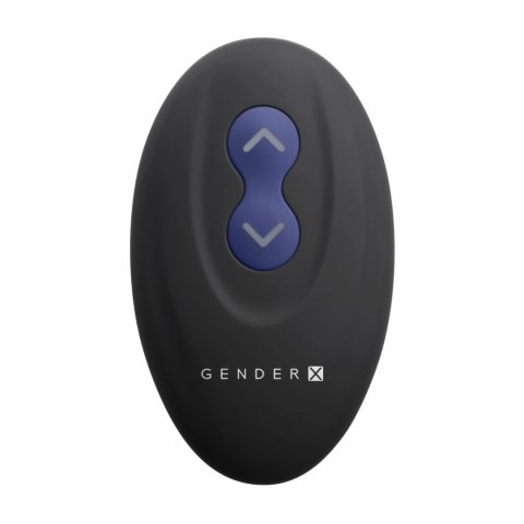 Gender X Dual Defender silikonowy wibrator dwustronny 26 cm z pilotem