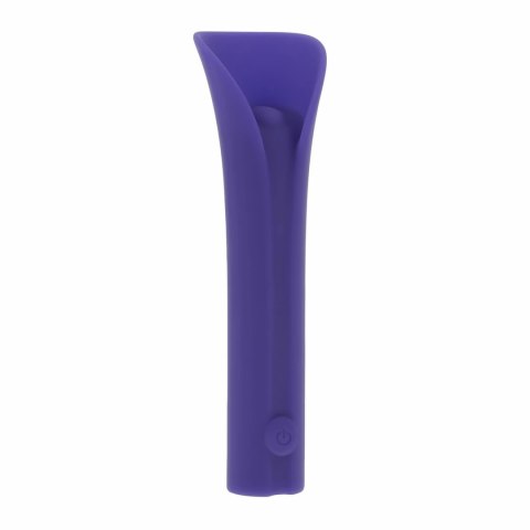 Evolved Novelties Full Coverage Purple - wibrujący aplikator z osłoną