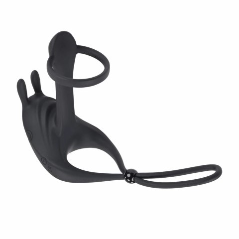 Evolved Novelties Saddle Up Black - Pierścień wibrujący 7 trybow