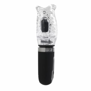 Evolved Novelties Thrill Ride Black - Automatyczna maszyna intymna 3w1