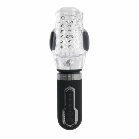 Evolved Novelties Thrill Ride Black - Automatyczna maszyna intymna 3w1