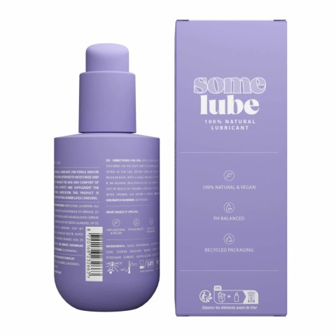 SOME Natural Lubricant 100 ml - Wegański Żel Intymny, pH Neutralny