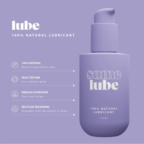 SOME Natural Lubricant 100 ml - Wegański Żel Intymny, pH Neutralny