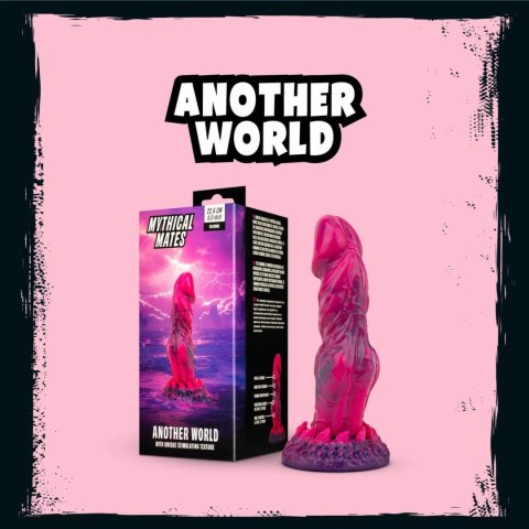 Mythical Mates Another World rożowo-fioletowy model z przyssawką
