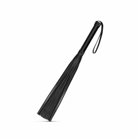 EasyToys Flogger czarny - model z ekoskory, uchwyt z pętlą