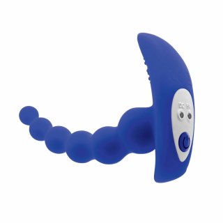 Evolved Beaded Pleasure Blue - Model z Perłową Strukturą i 10 Trybami Wibracji