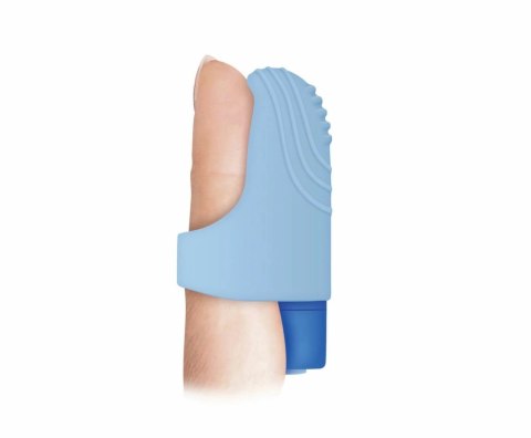 Evolved Fingerlicious Blue - Wibrujący Nakładka na Palec, 10 Trybow