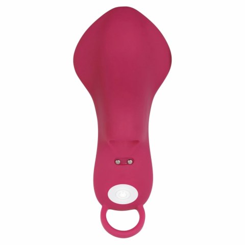 Evolved Frisky Finger Wibrująca Nakładka na Palec Rożowa USB 9 Trybow