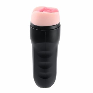 Evolved Grip It Light Pink - Anatomiczny model z wibrującym pierścieniem
