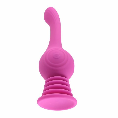 Evolved Gyro Vibe model z przyssawką rożowy silikon USB