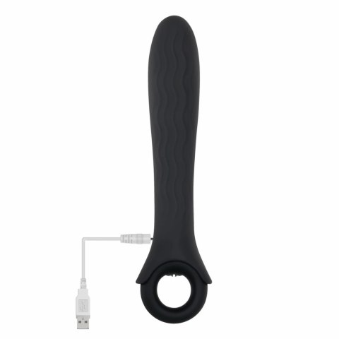 Evolved Power House Black - Wielofunkcyjny Wibrator 12 Trybow USB